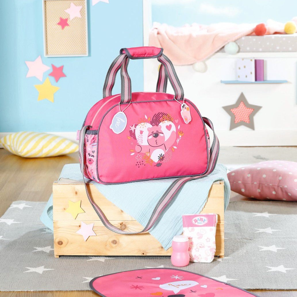 BABY born Changing Bag Doll diaper bag by Zapf