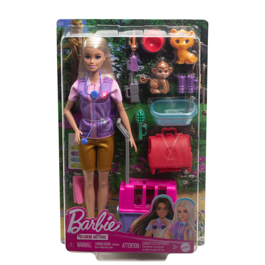 BARBIE CAREERS DOLL ANIMAL RESCUE by Mattel
