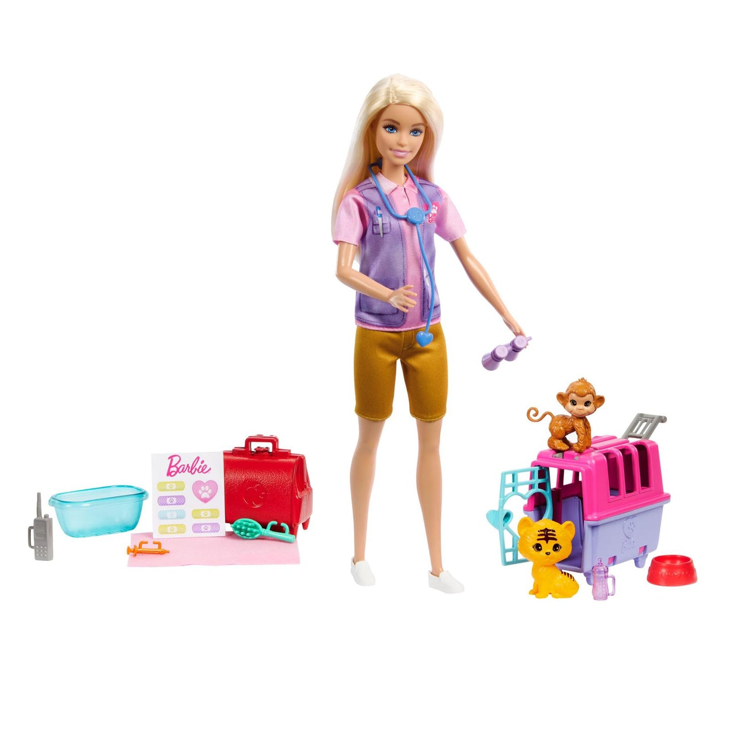 BARBIE CAREERS DOLL ANIMAL RESCUE by Mattel