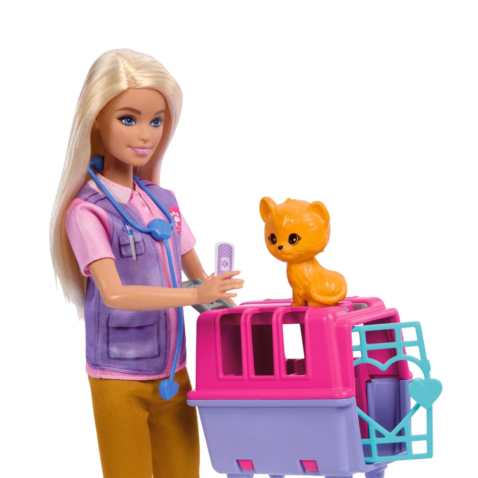BARBIE CAREERS DOLL ANIMAL RESCUE by Mattel