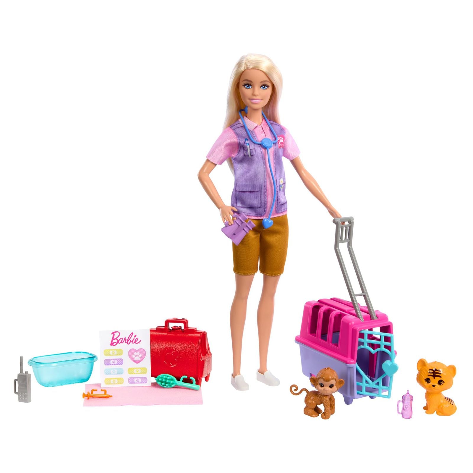BARBIE CAREERS DOLL ANIMAL RESCUE by Mattel