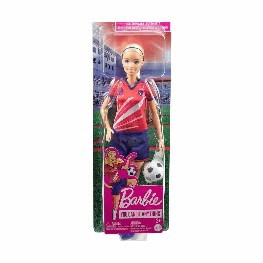 BARBIE CAREERS FASHION DOLL SOCCER PLAYER by Mattel