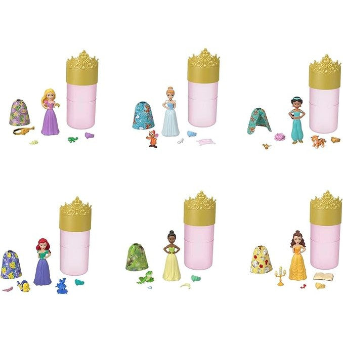 BARBIE DISNEY PRINCESS ROYAL COLOR REVEAL by Mattel