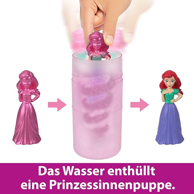 BARBIE DISNEY PRINCESS ROYAL COLOR REVEAL by Mattel