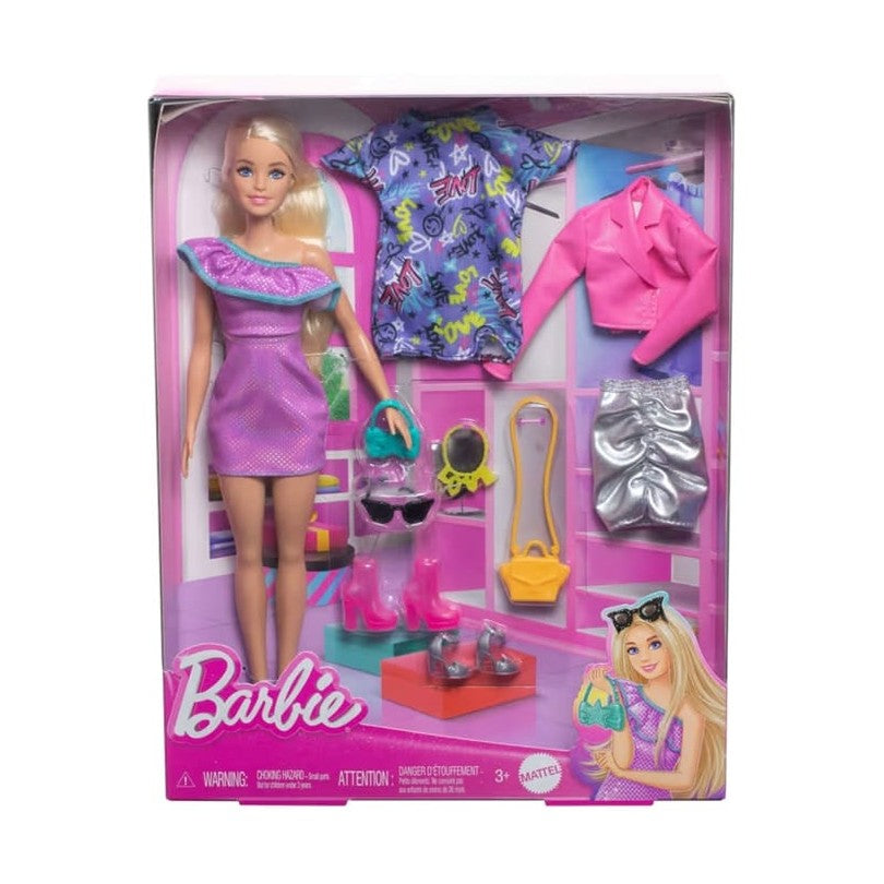 BARBIE DOLL & PARTY FASHIONS by Mattel