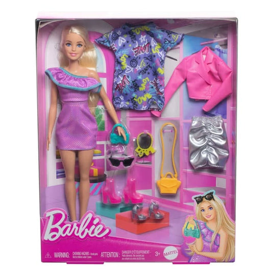 BARBIE DOLL & PARTY FASHIONS by Mattel