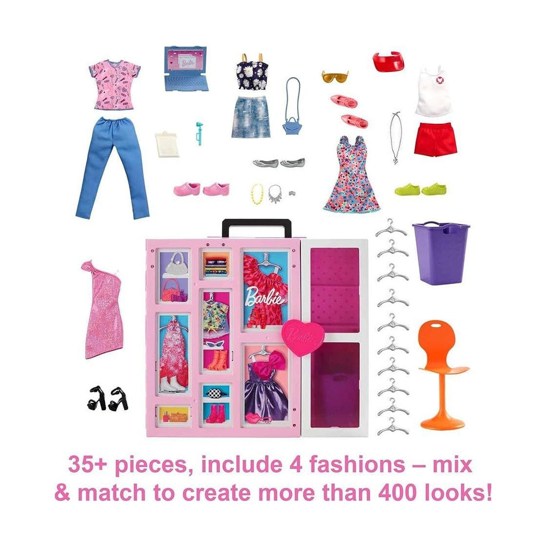 BARBIE DREAM CLOSET PLAYSET by Mattel