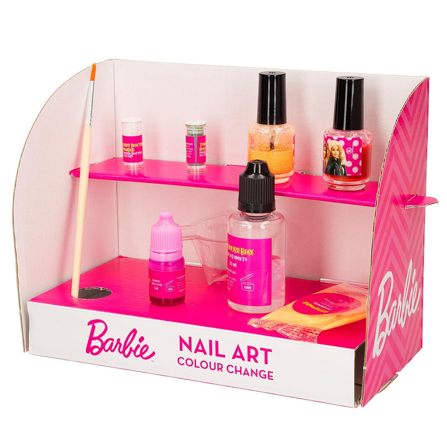 BARBIE NAIL ART COLOUR CHANGE by Lisciani