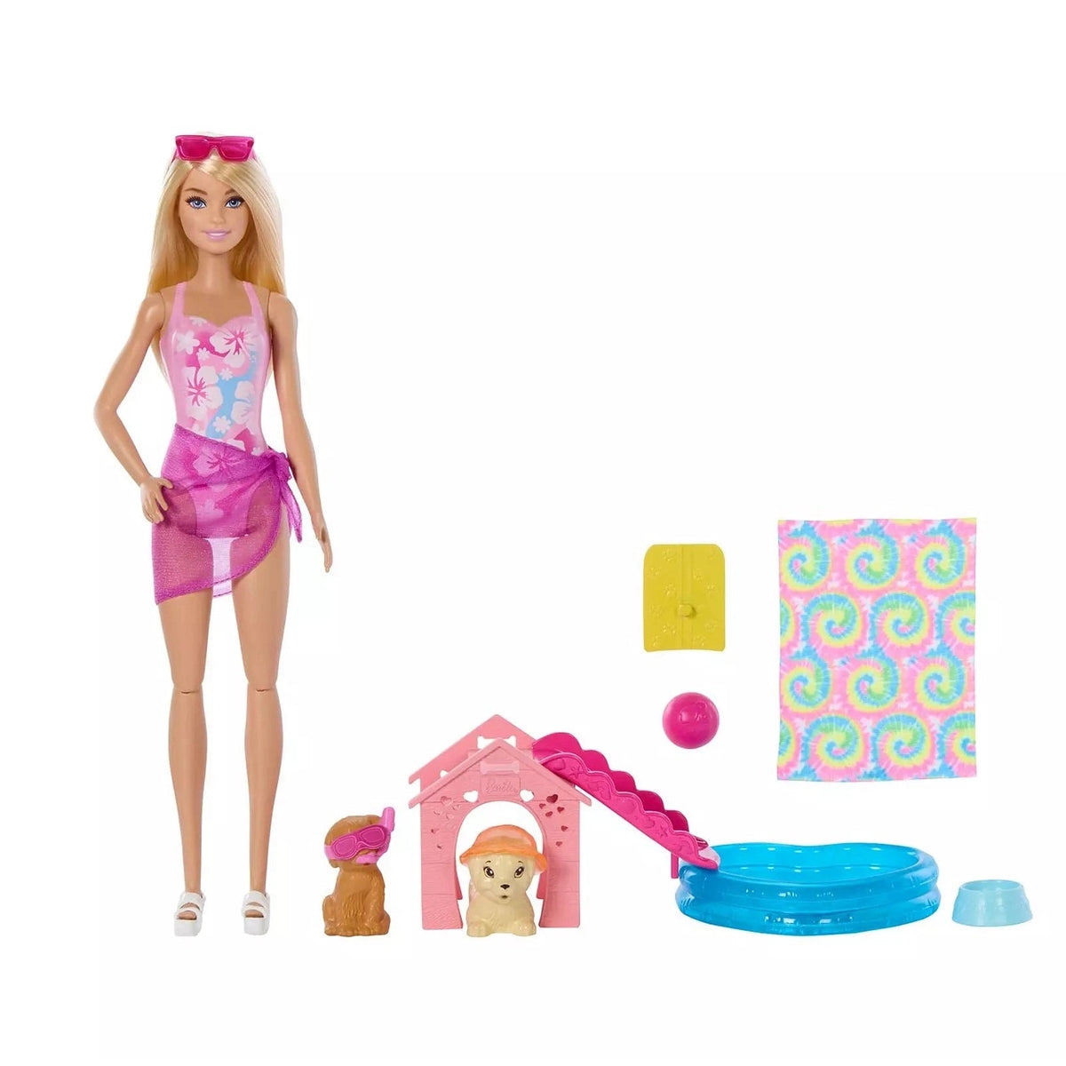 BARBIE PUPPY POOL PARTY BLONDE by Mattel