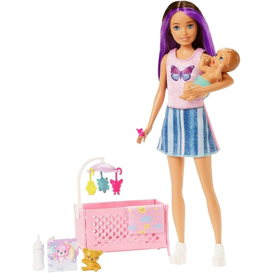 BARBIE SKIPPER BIG BABYSITTING ADVENTURE by Mattel