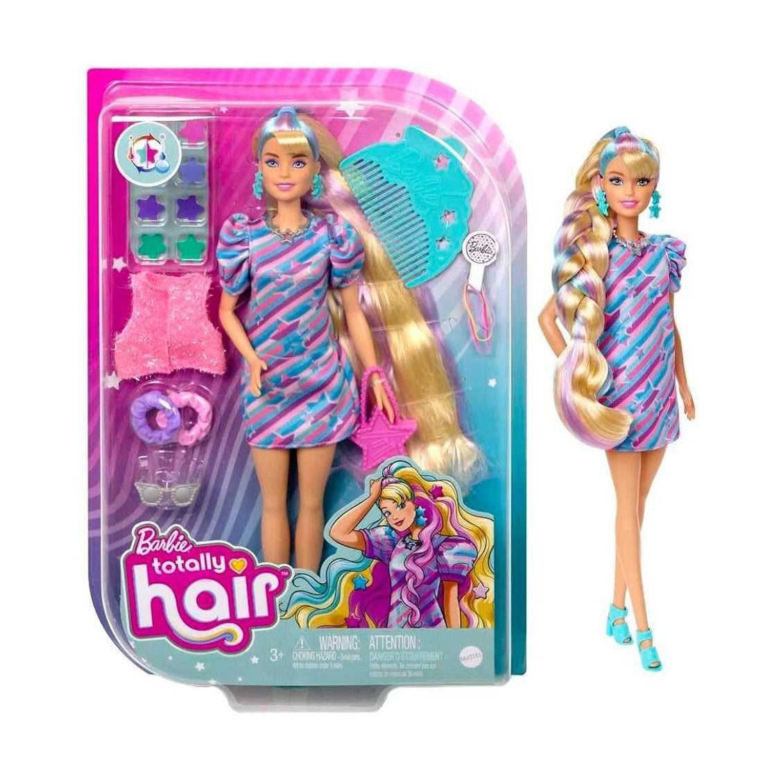 BARBIE TOTALLY HAIR DOLL by Mattel