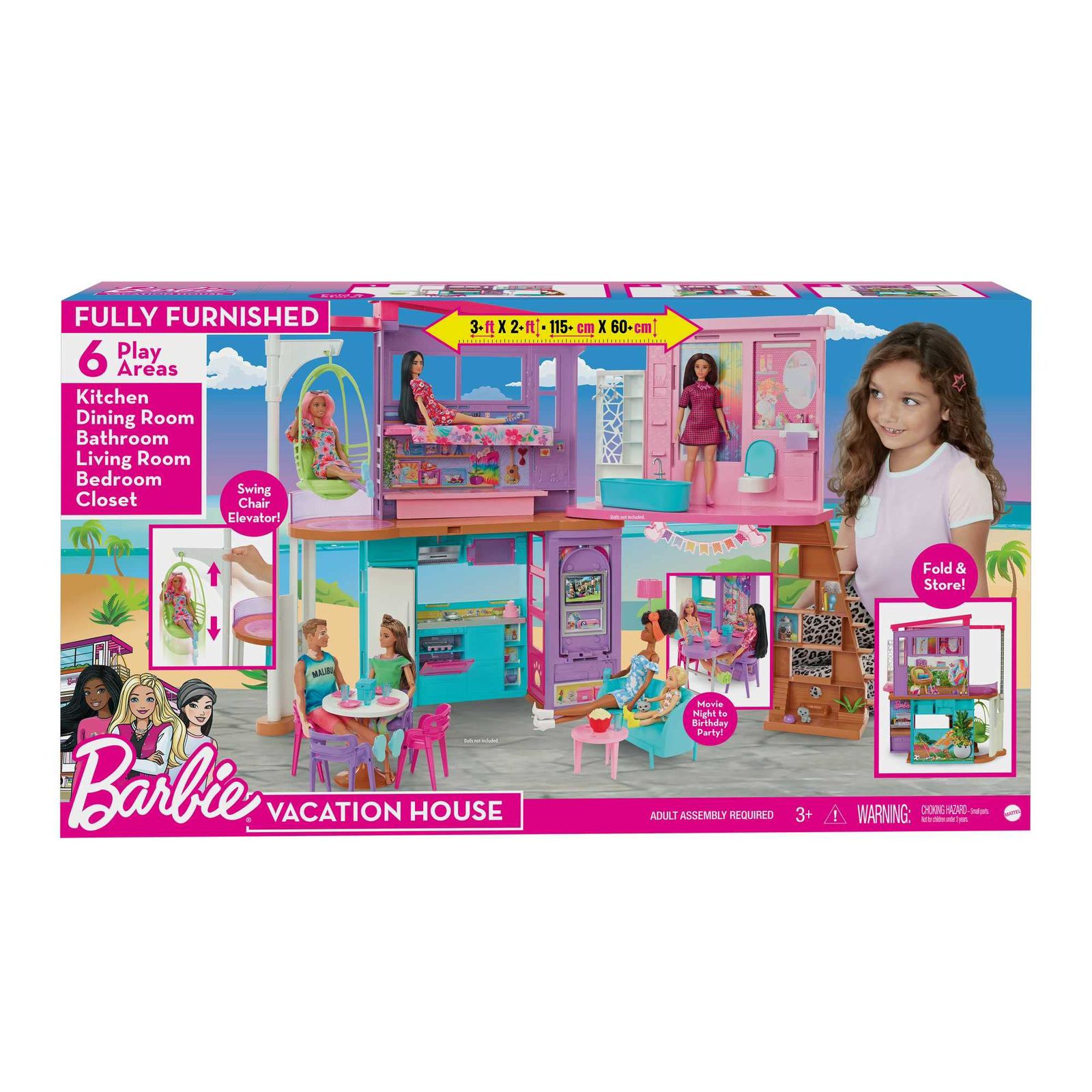 BARBIE VACATION HOUSE by Mattel