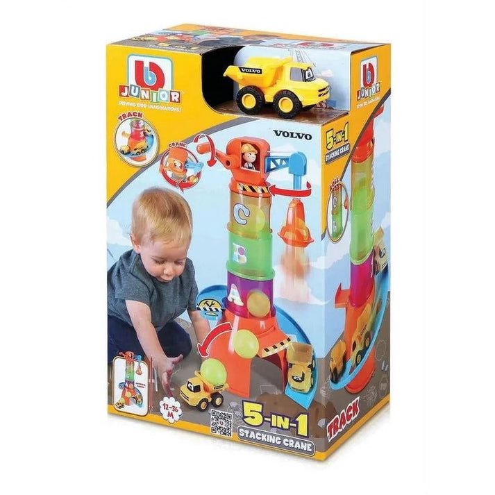 BBJunior VOLVO STACKING CRANE by Burago