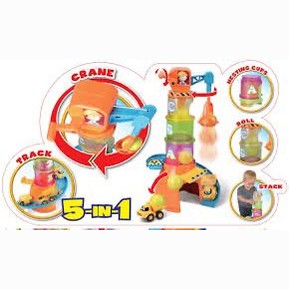 BBJunior VOLVO STACKING CRANE by Burago