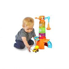 BBJunior VOLVO STACKING CRANE by Burago