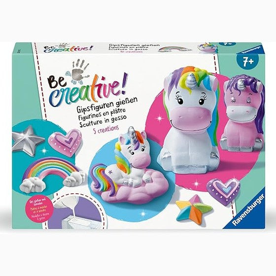 BE CREATIVE ! FIGURINES EN PLATRE by Ravensburger
