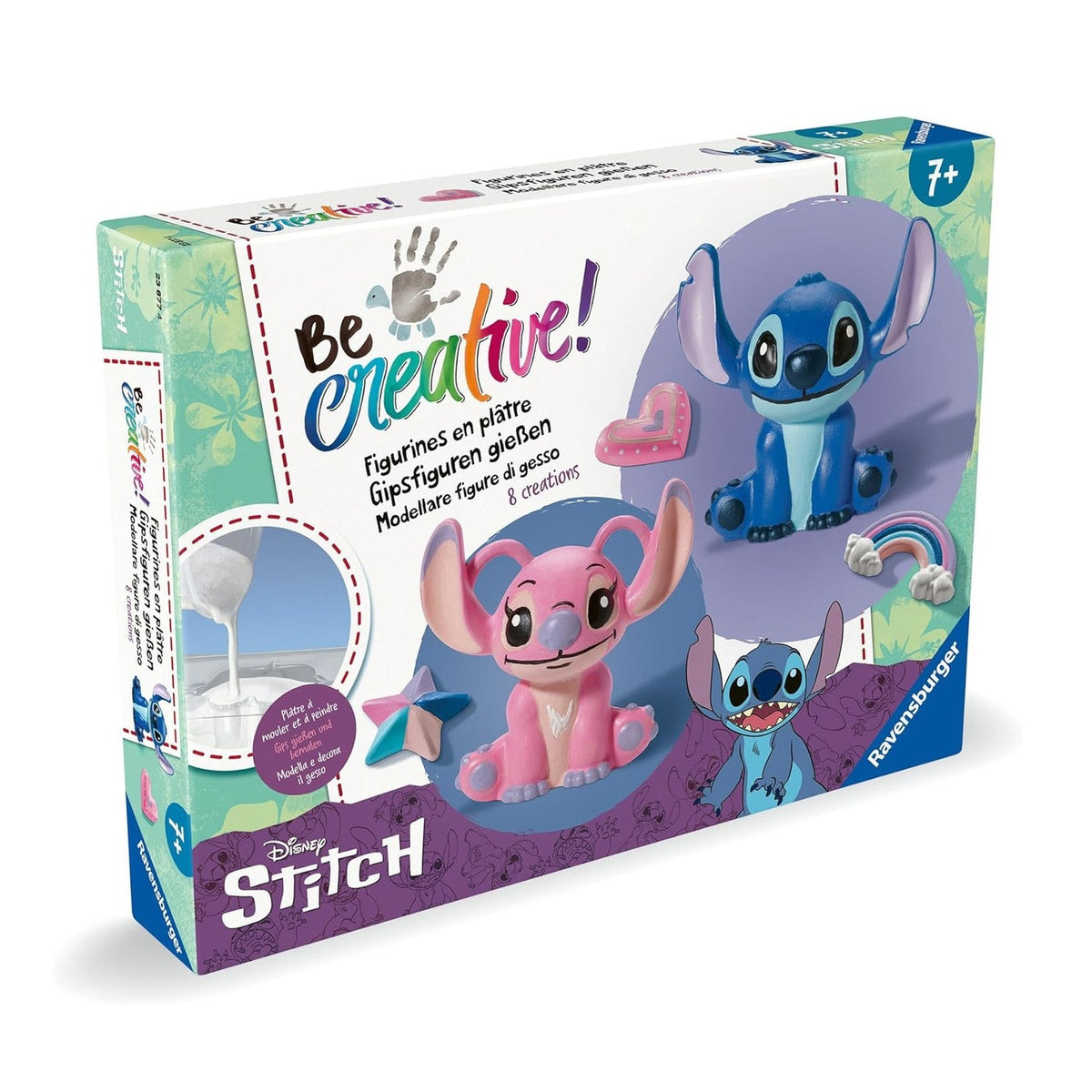 BE CREATIVE ! STITCH FIGURINE by Ravensburger