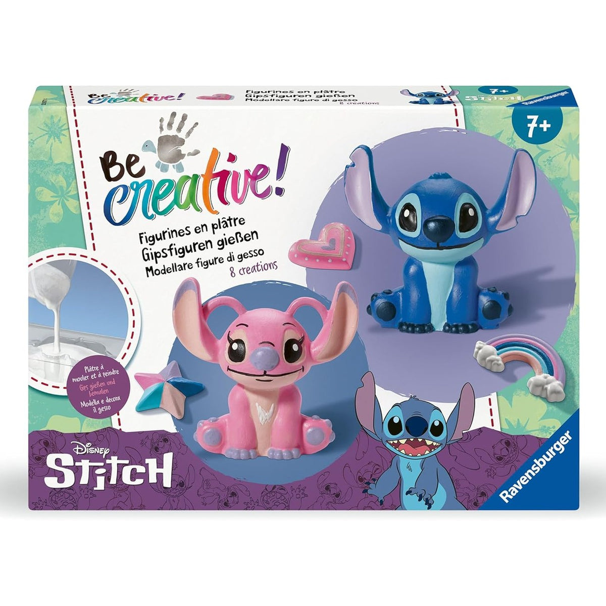 BE CREATIVE ! STITCH FIGURINE by Ravensburger