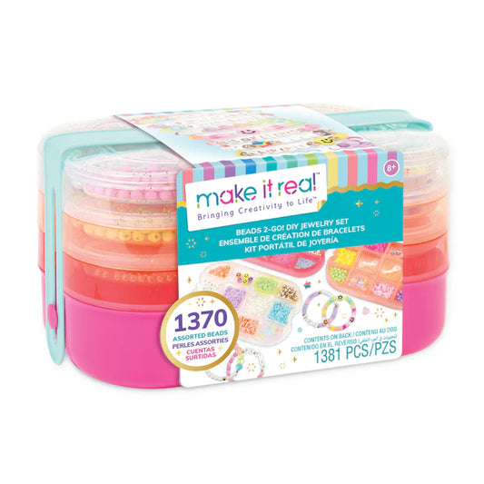 BEADS 2 GO DIY JEWELRY SET by Make It Real !