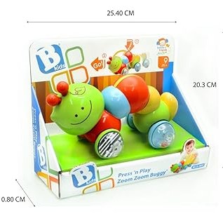 BKIDS Press N Play Zoom Buggy by Blue Box Kids