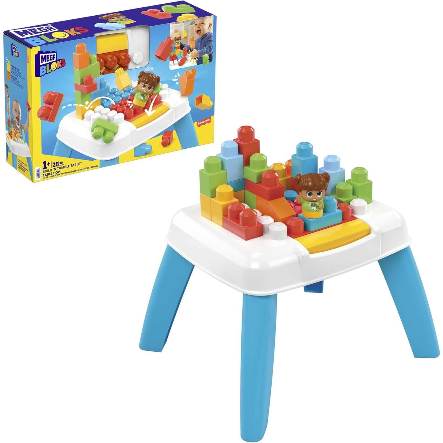 BUILD N TUMBLE TABLE by Mattel