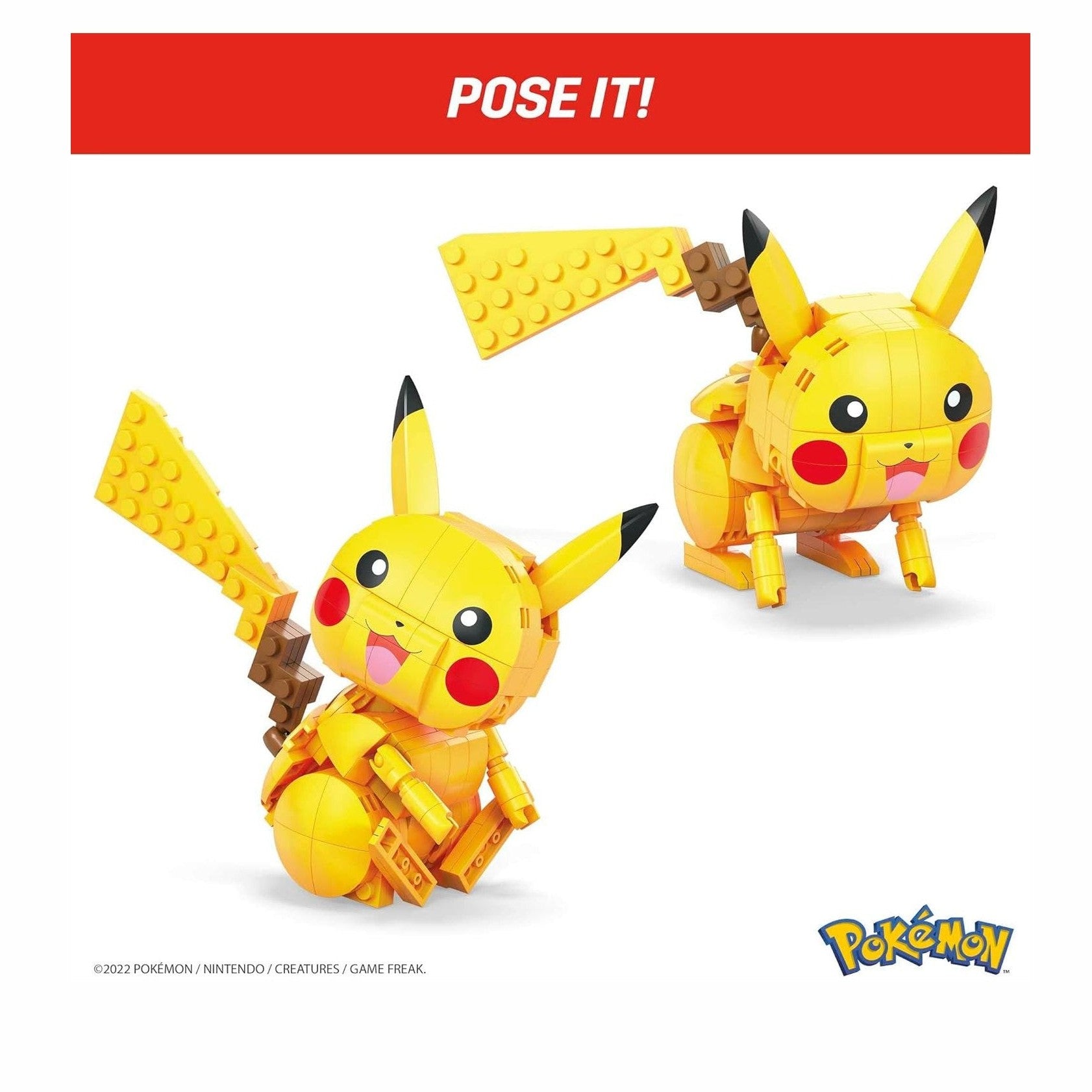 BUILD & SHOW PIKACHU by Mattel