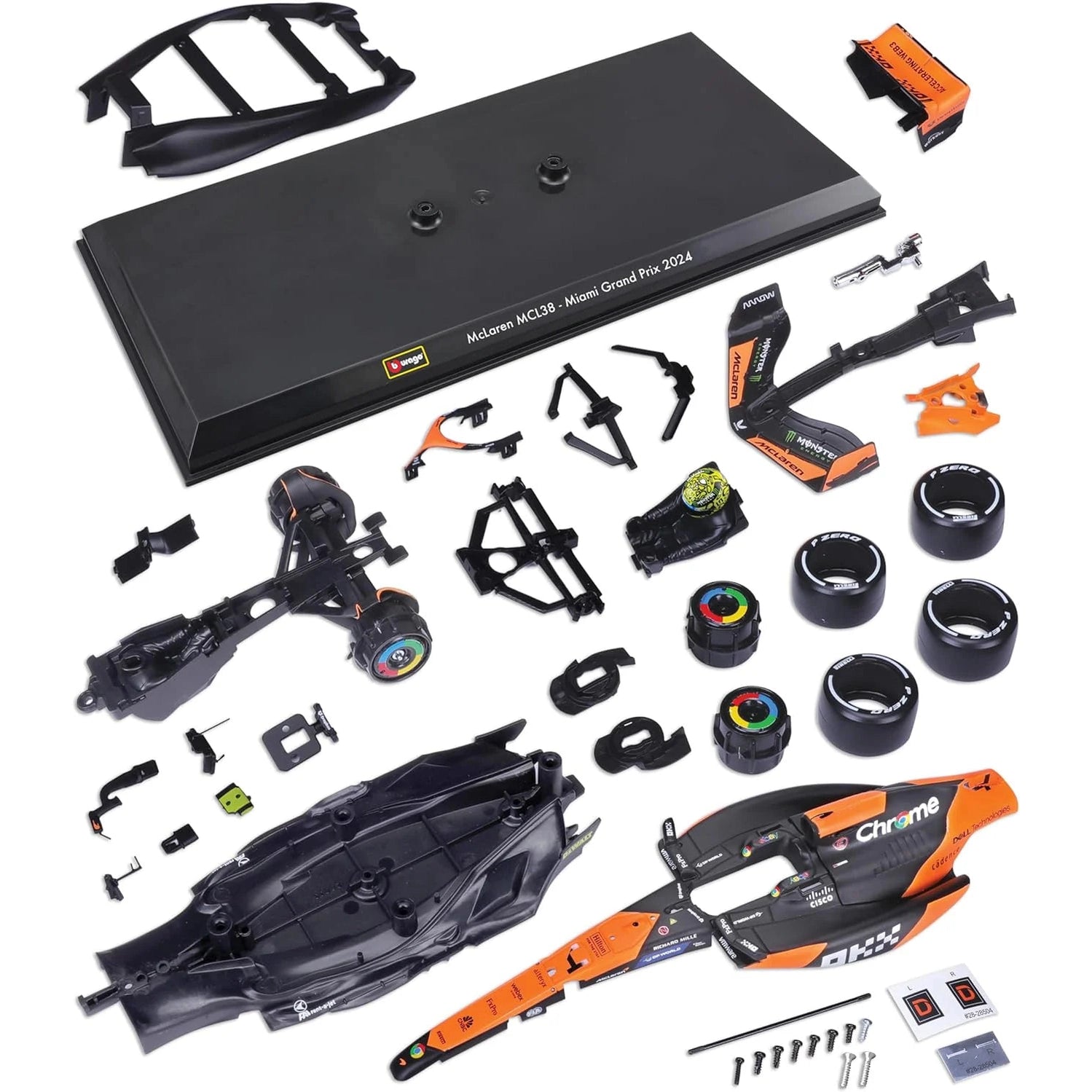 BURAGO MODEL KIT MCLAREN MCL38 Norris F1 by BURAGO