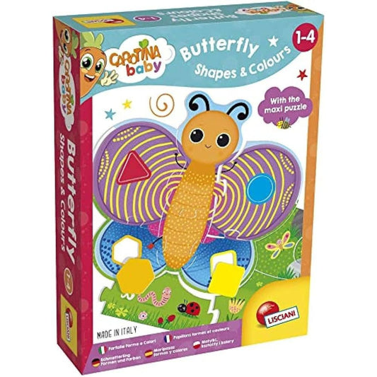 BUTTERFLY SHAPES AND COLORS by Lisciani