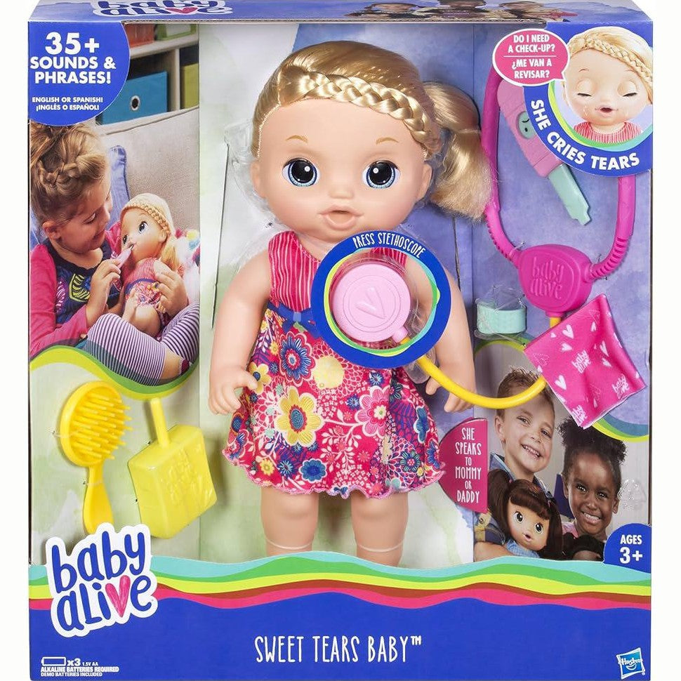 Baby Alive Sweet Tears Baby (Blonde) by Hasbro