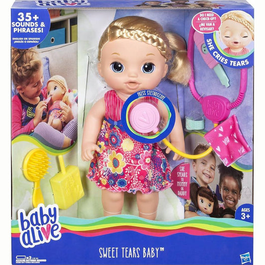 Baby Alive Sweet Tears Baby (Blonde) by Hasbro