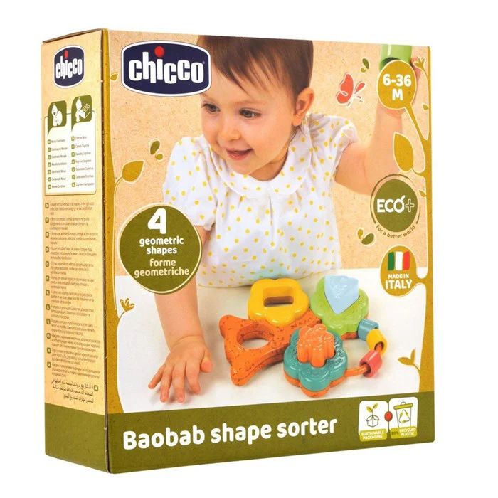 Chicco Baobab Shape Sorter ECO+