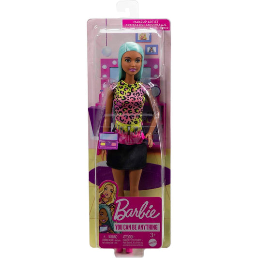 Barbie Careers Fashion Doll & Accessories, Makeup Artist by Mattel