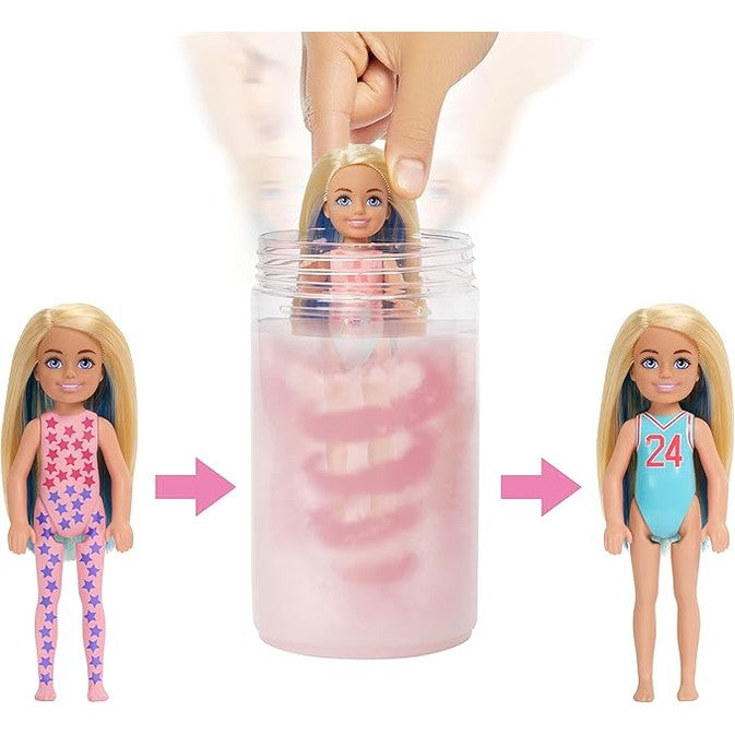 Barbie Chelsea Color Reveal Small Doll & Accessories by Mattel