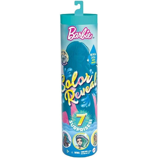 Barbie Color Reveal Doll with 7 Surprises (Styles May Vary) by Mattel