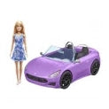 Barbie Convertible 2-Seater Car With Doll by Mattel