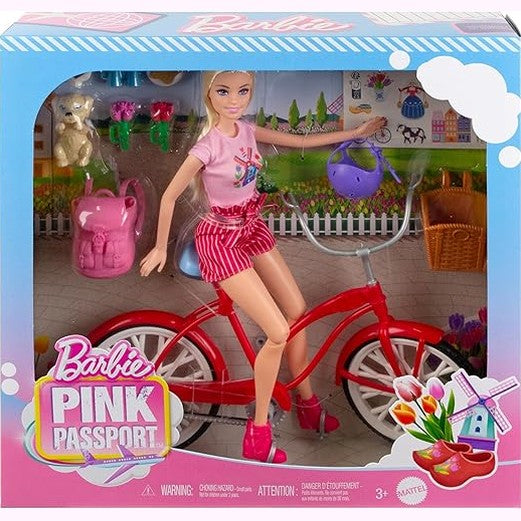 Barbie Doll & Bike Playset by Mattel