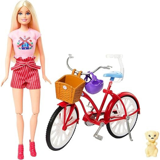 Barbie Doll & Bike Playset by Mattel