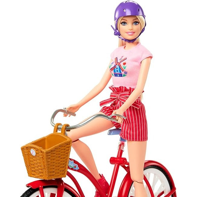Barbie Doll & Bike Playset by Mattel