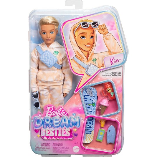 Barbie Dream Besties Ken Posable Fashion Doll by Mattel