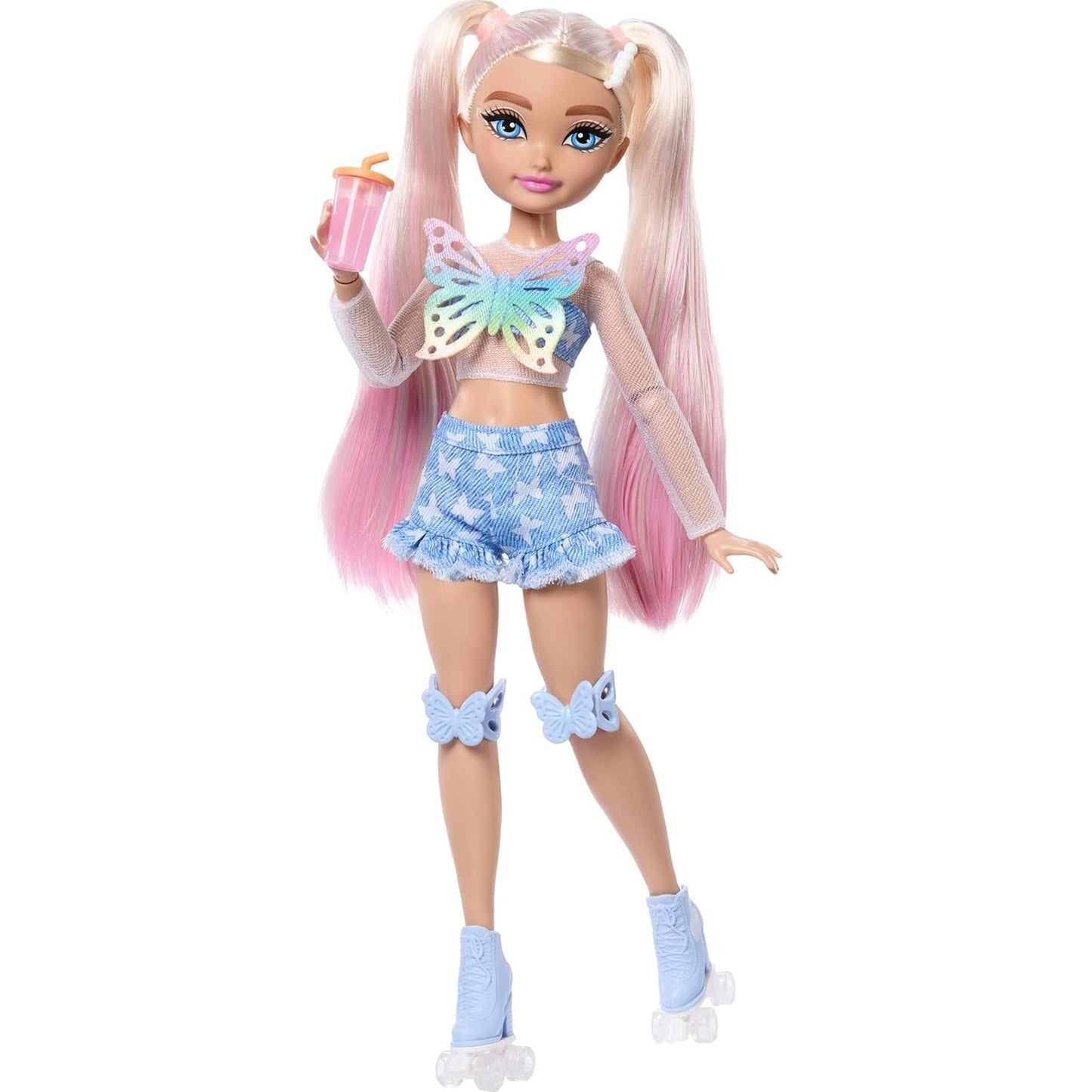 Barbie Dream Besties "Malibu” Posable Roller Skating Fashion Doll by Mattel