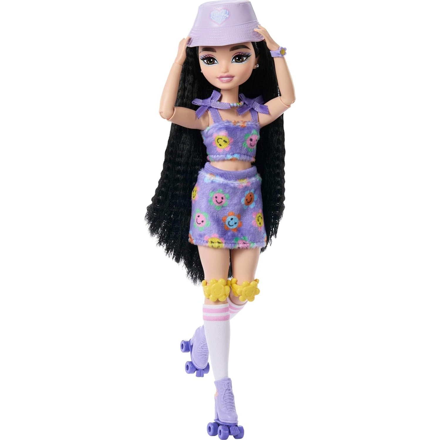 Barbie Dream Besties Renee Posable Roller Skating Fashion Doll by Mattel