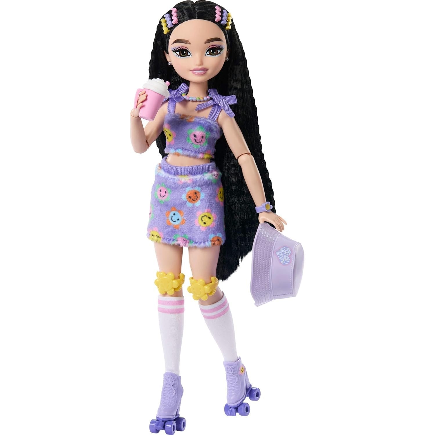 Barbie Dream Besties Renee Posable Roller Skating Fashion Doll by Mattel