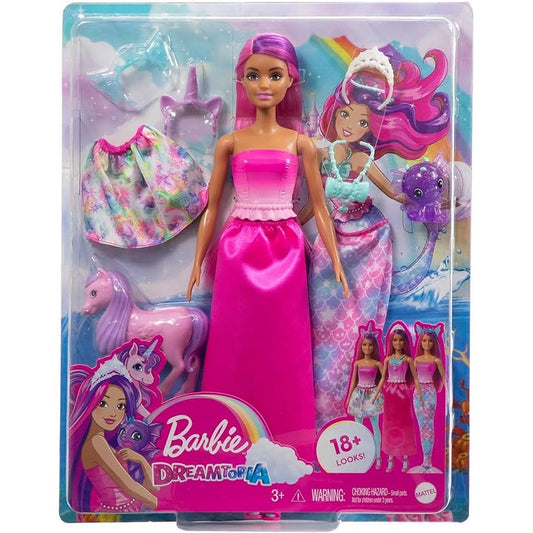 Barbie Dreamtopia Doll with Clothes & Accessories by Mattel