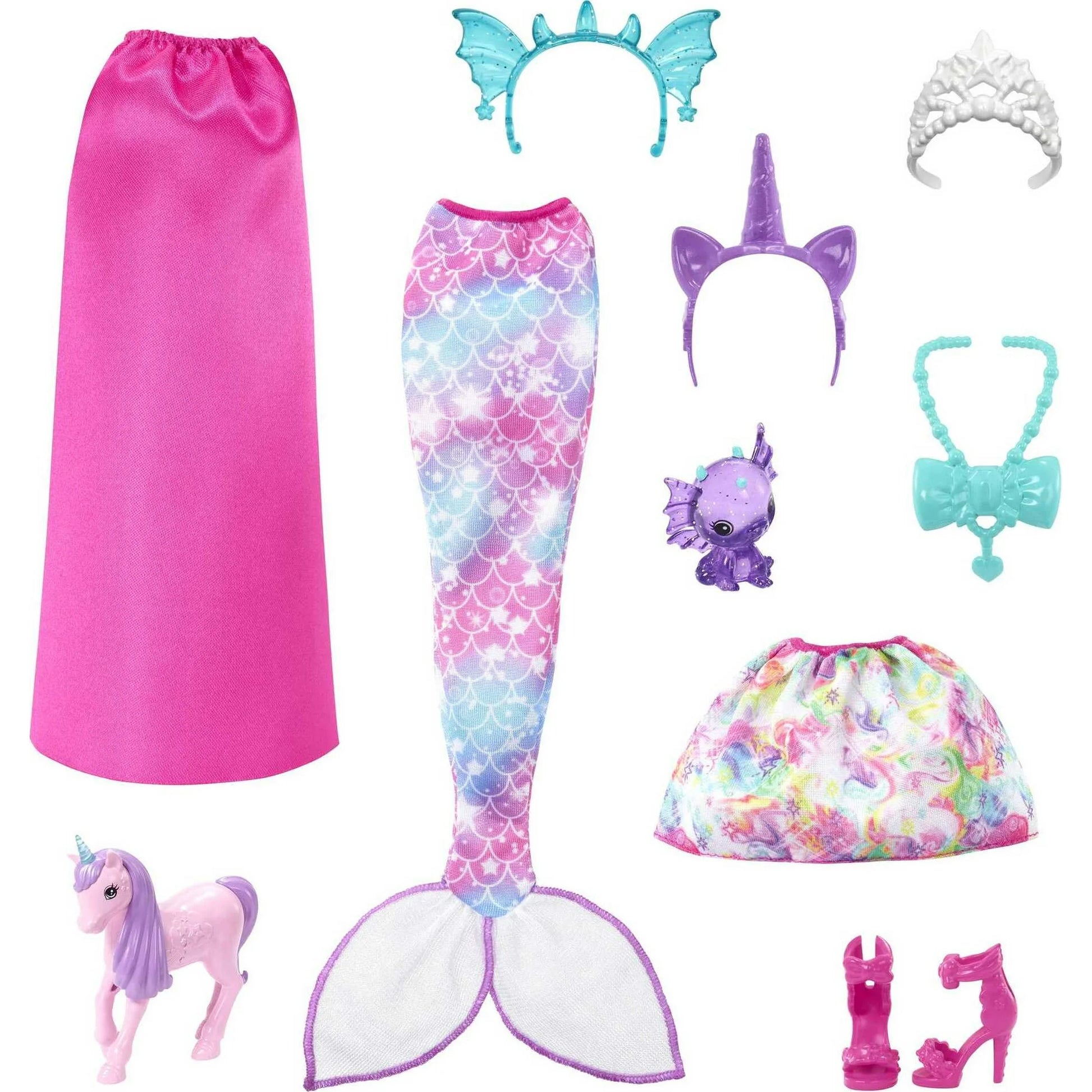 Barbie Dreamtopia Doll with Clothes & Accessories by Mattel