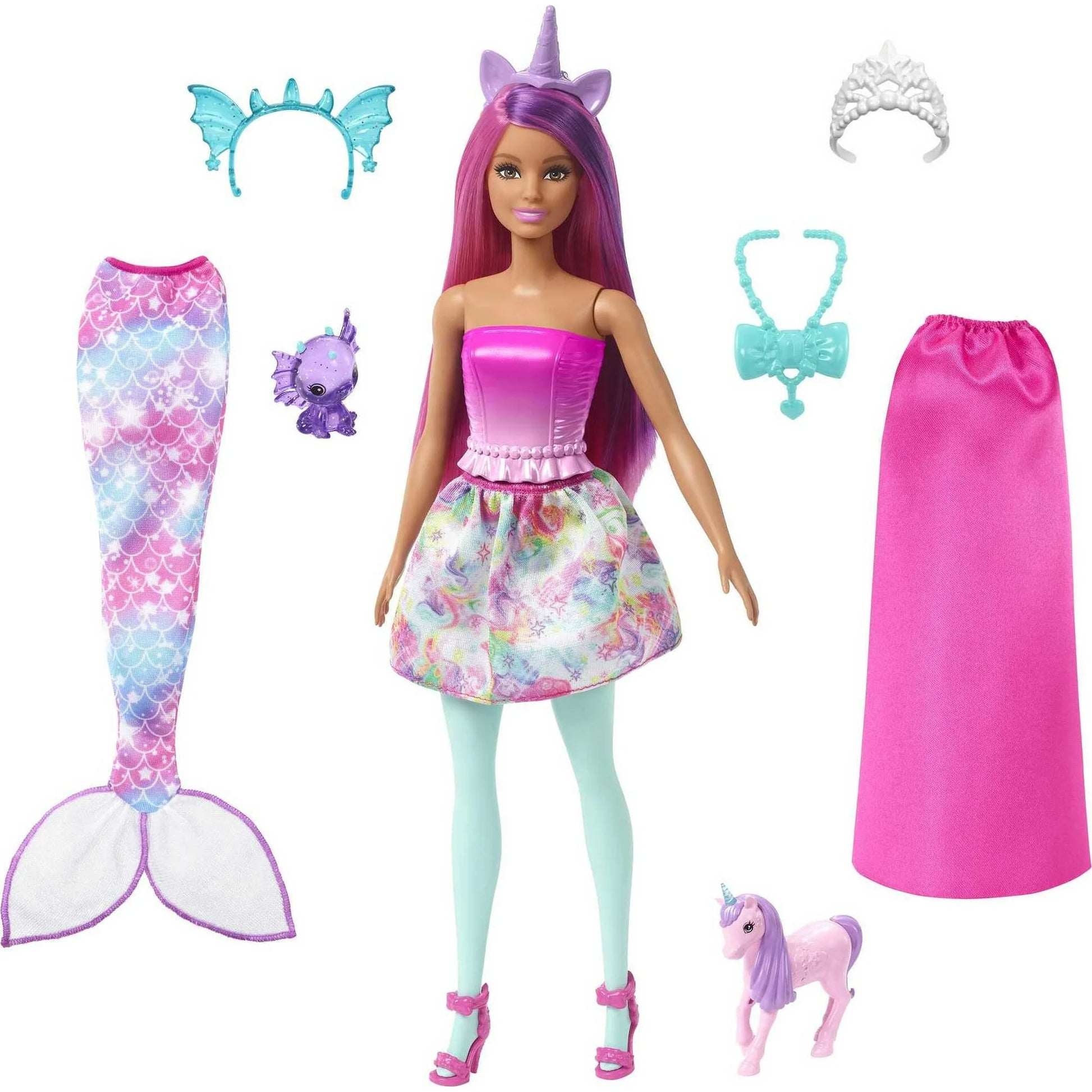 Barbie Dreamtopia Doll with Clothes & Accessories by Mattel