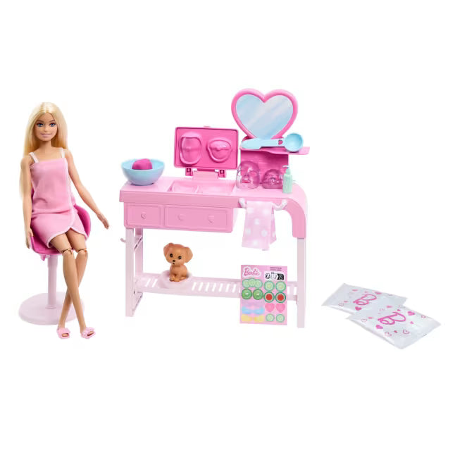 Barbie Face Mask Playset by Mattel