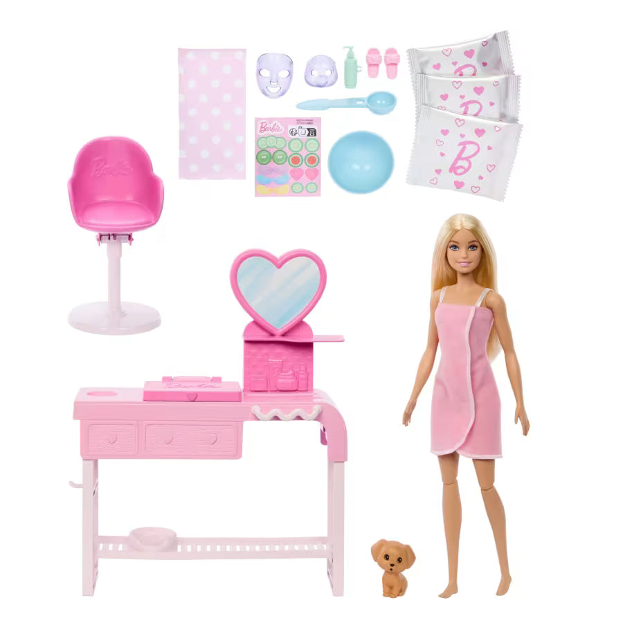 Barbie Face Mask Playset by Mattel