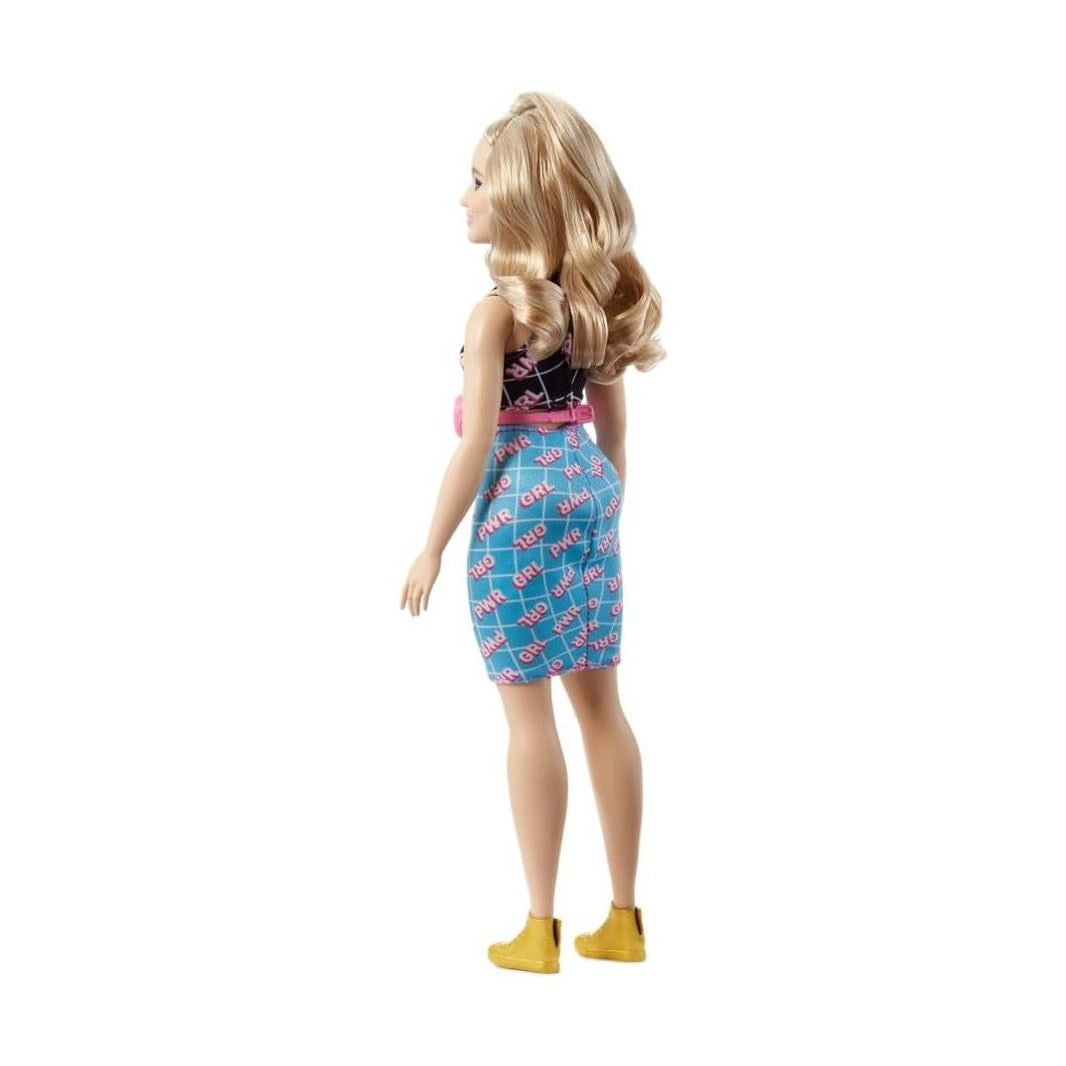 Barbie Fashionistas Doll, Curvy with Blonde Hair by Mattel