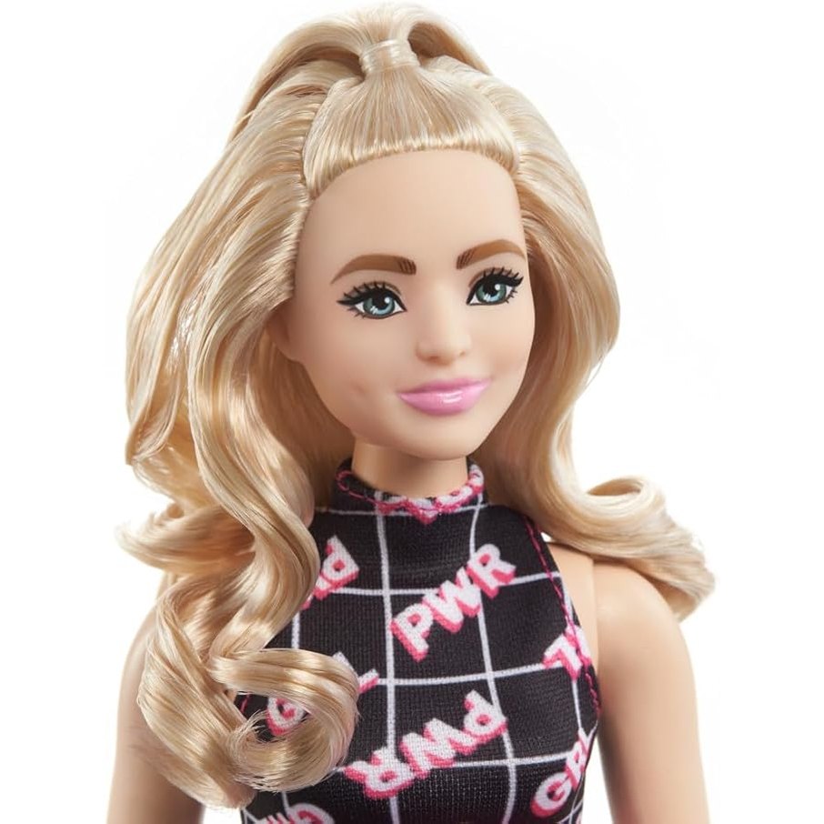 Barbie Fashionistas Doll, Curvy with Blonde Hair by Mattel