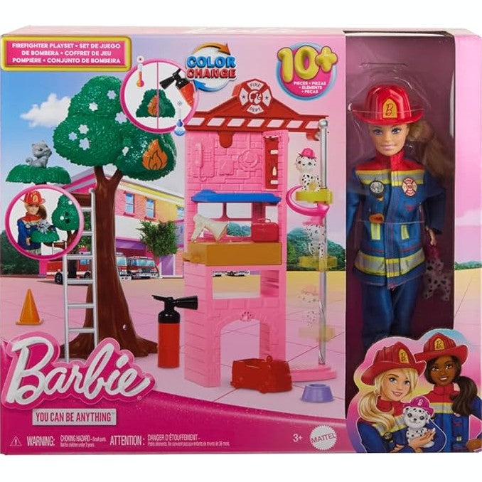 Barbie Firefighter Playset by Mattel